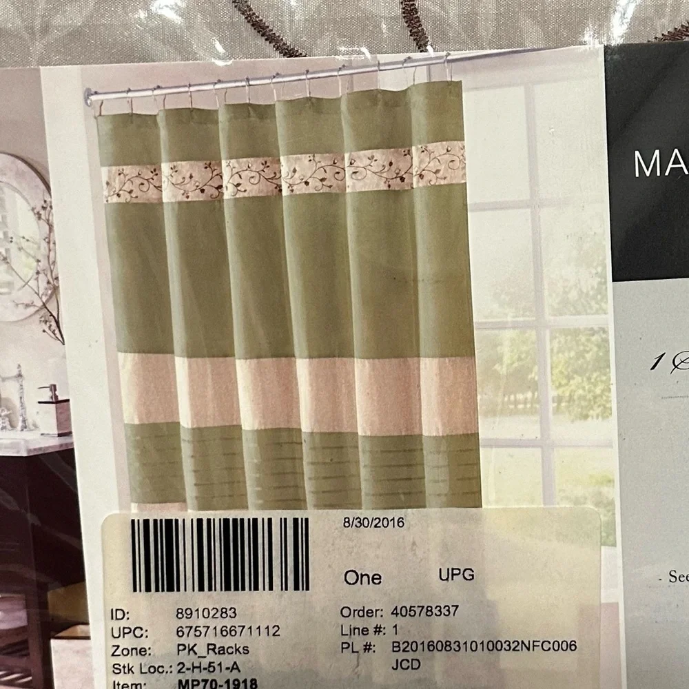 Madison Park Shower Curtain